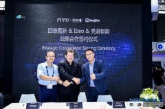 2019CES Asia 四维图新与Ibeo、亮道智能签署合作协议